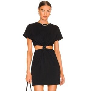 LNA Twist Front Tshirt Dress
